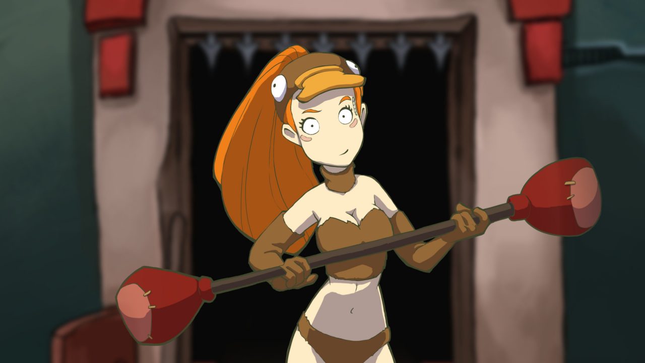 Chaos on Deponia Surprised Character