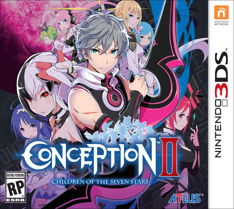 Conception II Children of the Seven Stars Cover Art 3DS