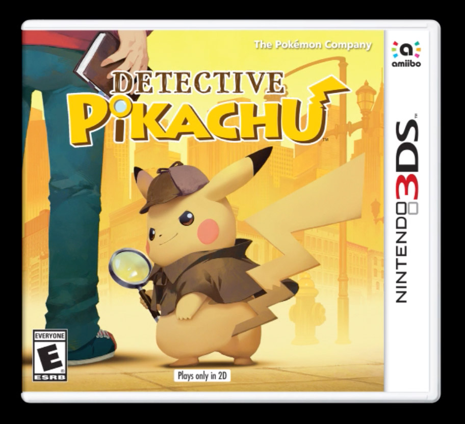 Detective Pikachu Cover Art 001