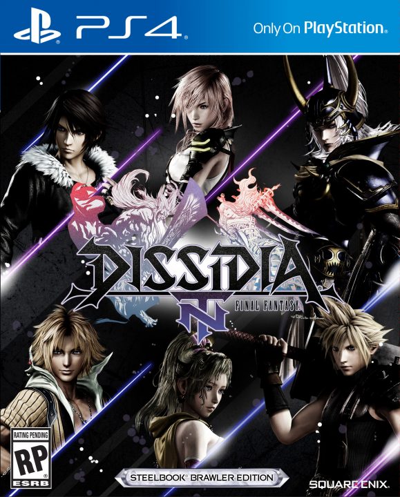 Dissidia Final Fantasy NT Cover Art US Steelbook
