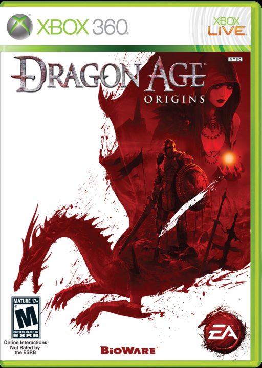 Dragon Age Origins Cover Art Xbox 360