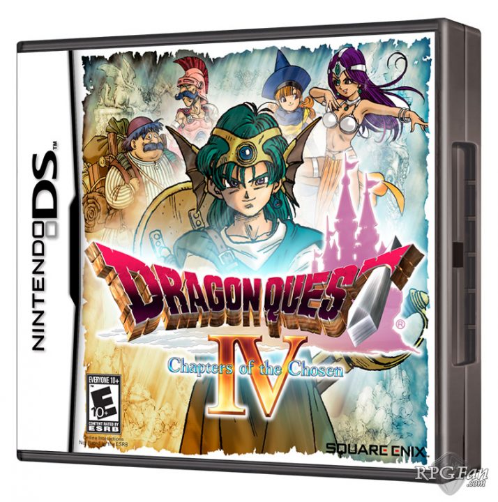 Dragon Quest IV Chapters of the Chosen 2007 Cover Art US