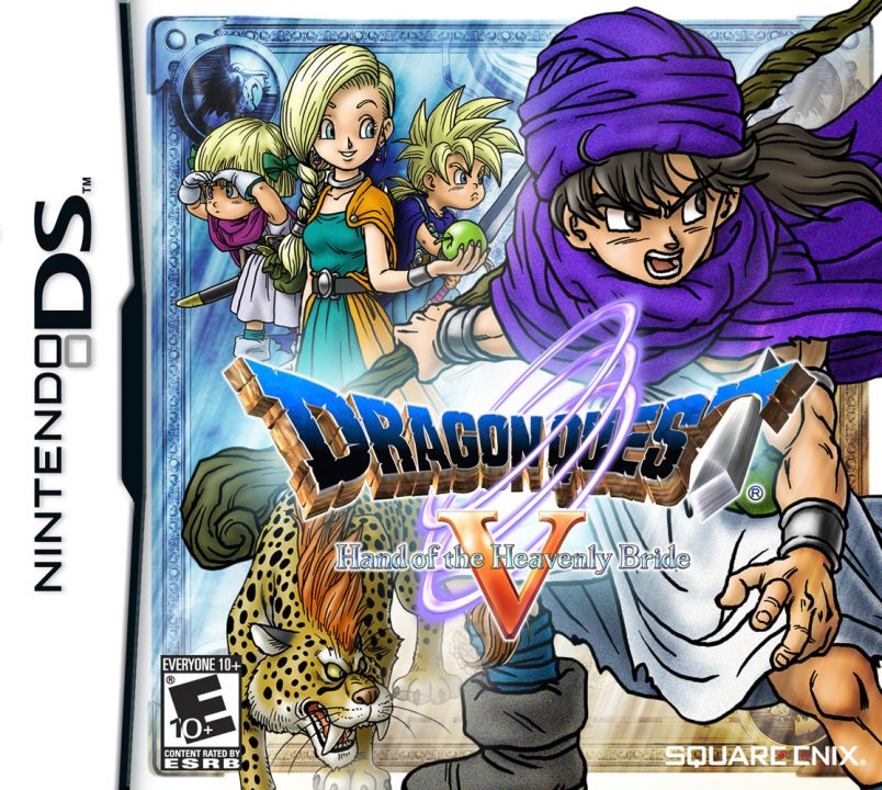 Dragon Quest V Hand of the Heavenly Bride Cover Art US