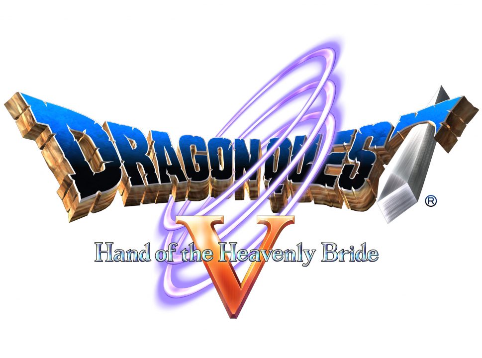 Dragon Quest V Hand of the Heavenly Bride Logo US