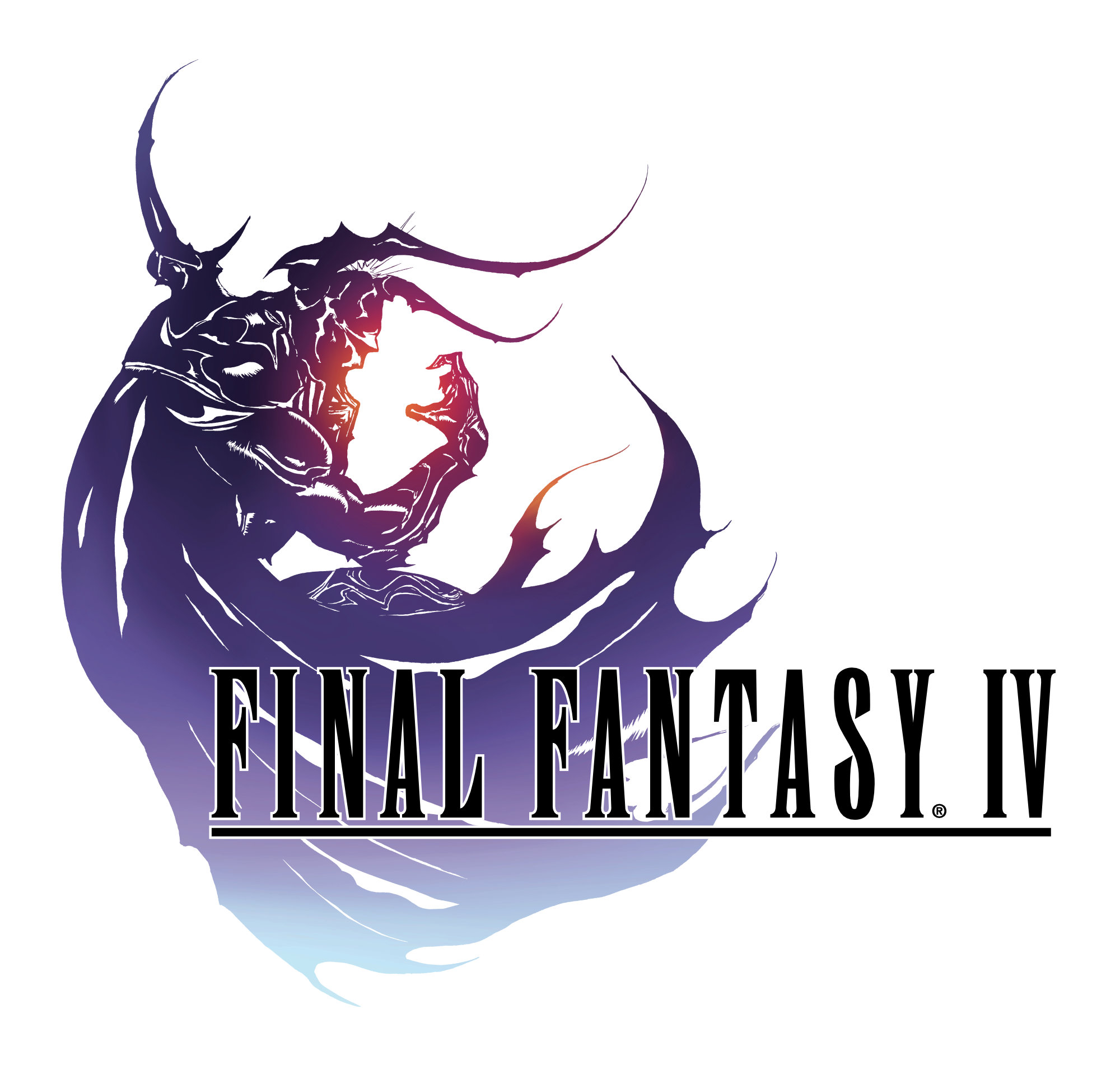 Final Fantasy IV 2007 Logo White BG