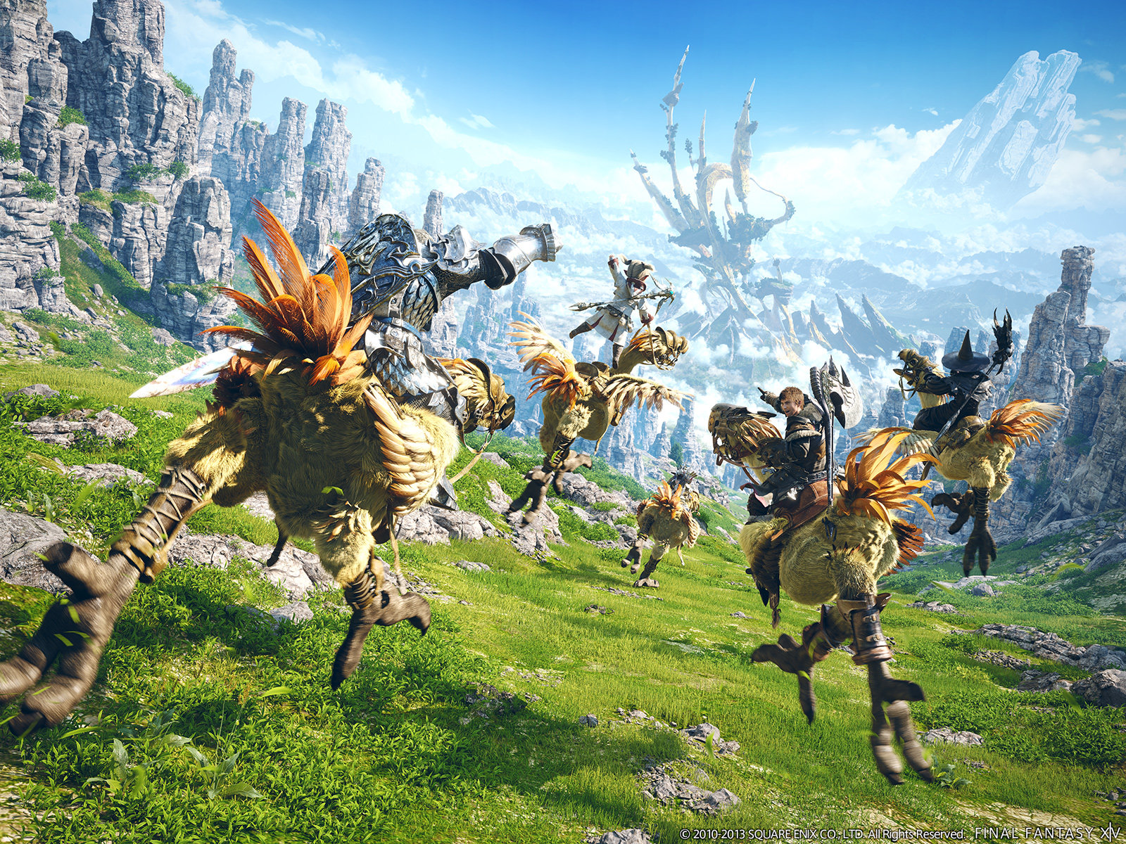 Final Fantasy XIV: A Realm Reborn Artwork