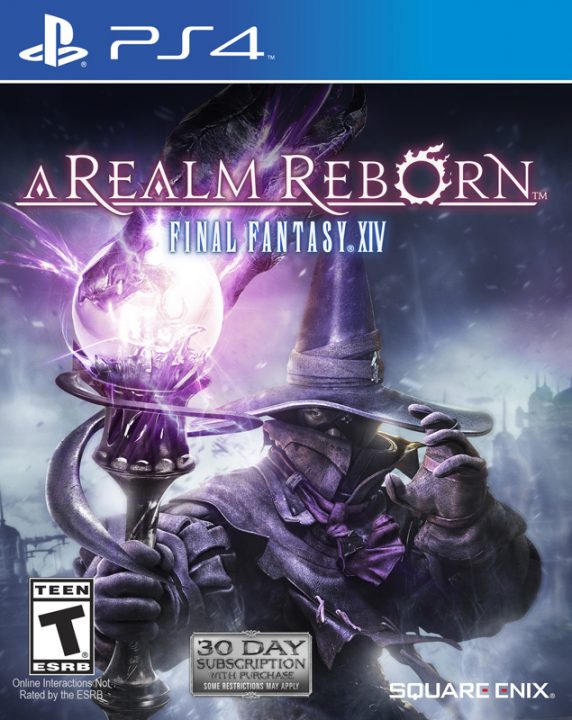Final Fantasy XIV A Realm Reborn Cover Art (PS4)