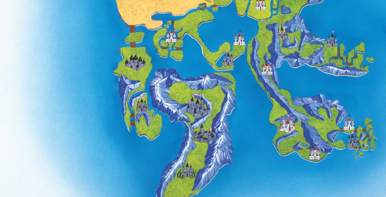 Fire Emblem Shadow Dragon The Blade of Light Artwork 13 Map