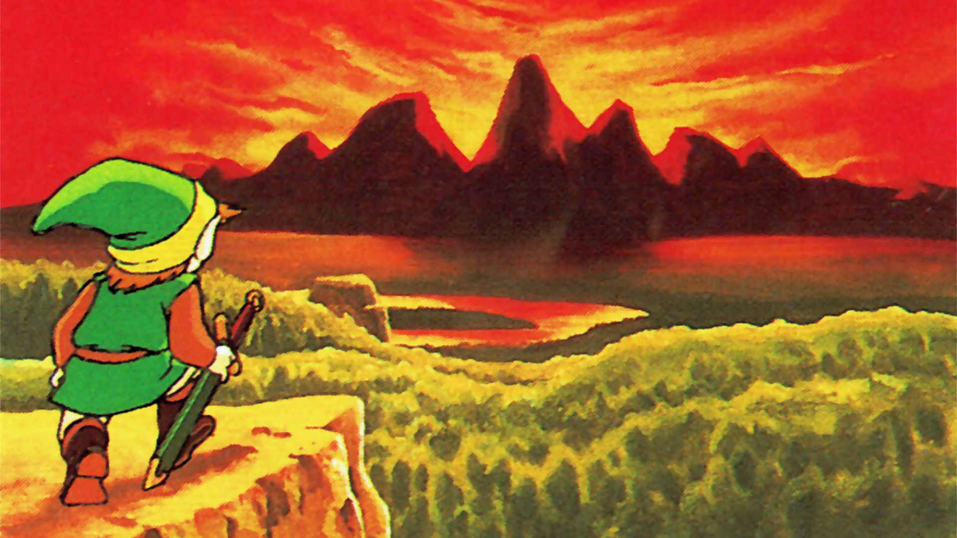 Flashback Friday Toronto 1989 - Original Legend of Zelda Artwork
