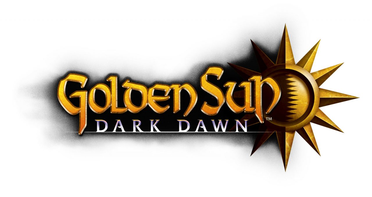 Golden Sun Dark Dawn Logo White BG