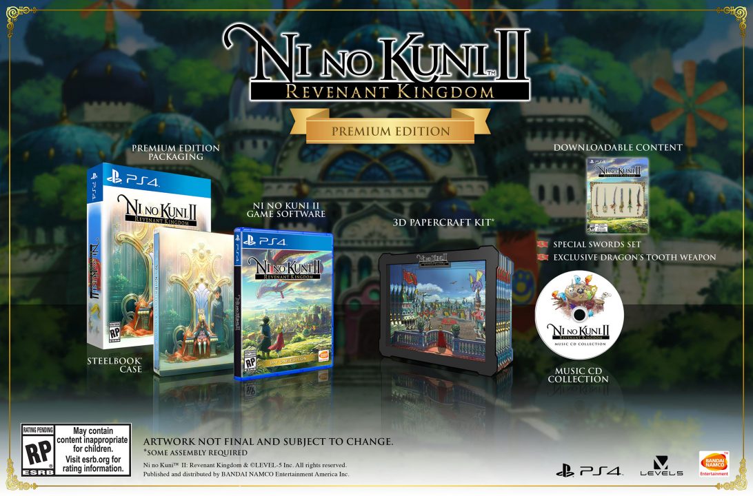 Ni no Kuni II Revenant Kingdom Cover Art 001