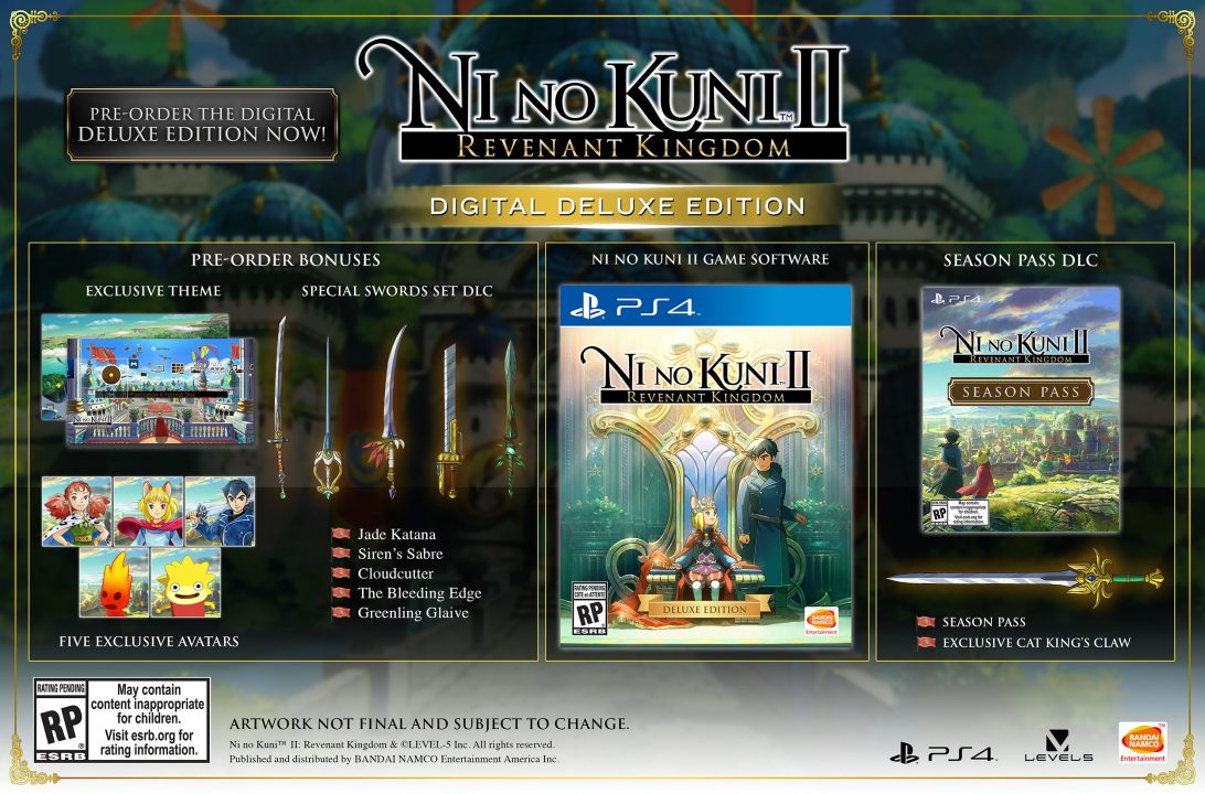 Ni no Kuni II Revenant Kingdom Cover Art 002