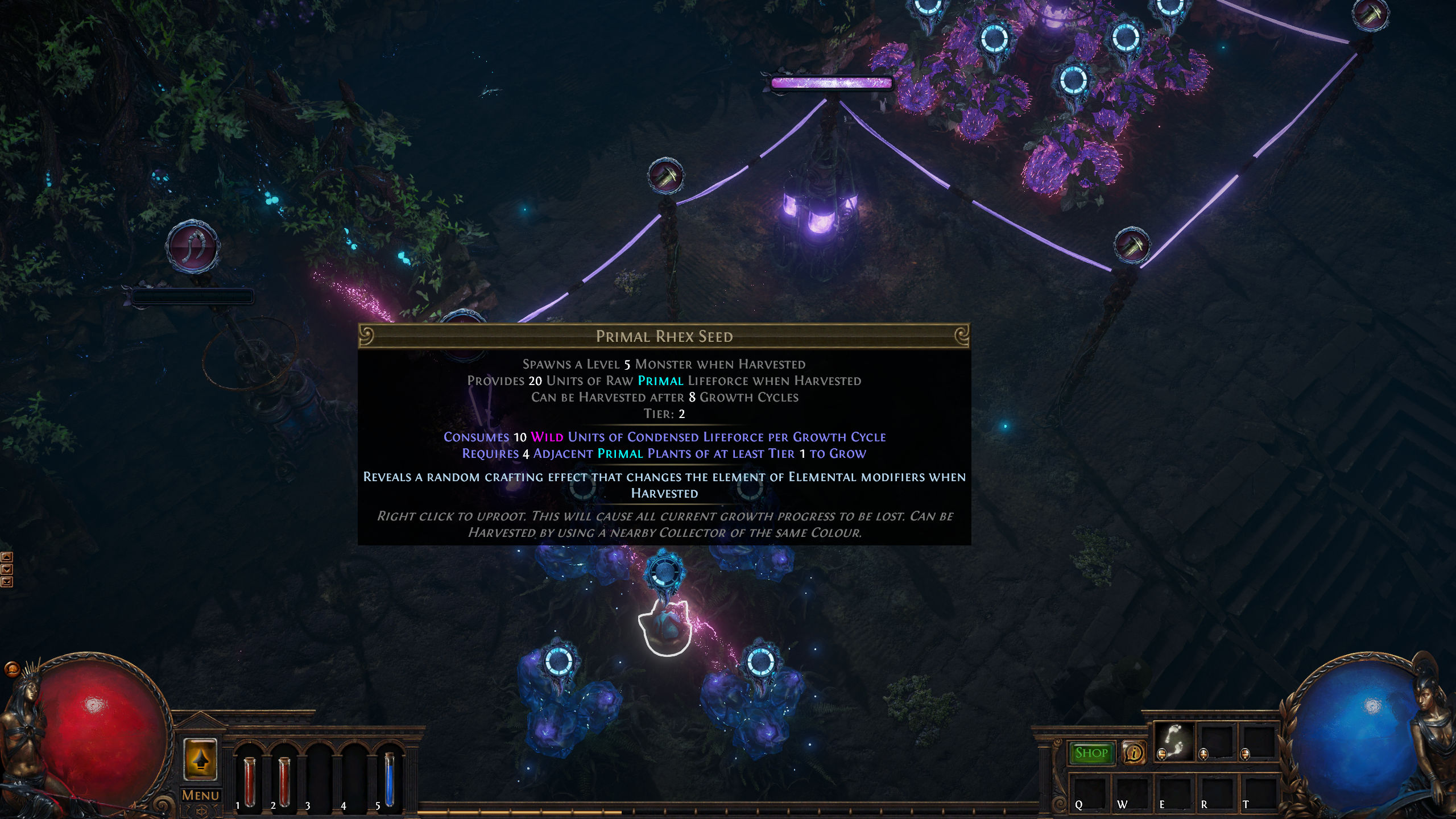 Poe harvest схема