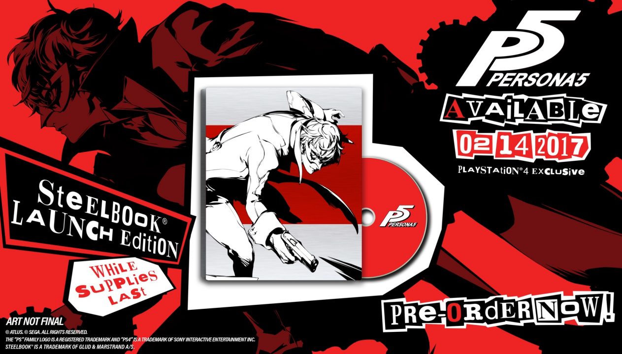 Persona 5 Cover Art 002