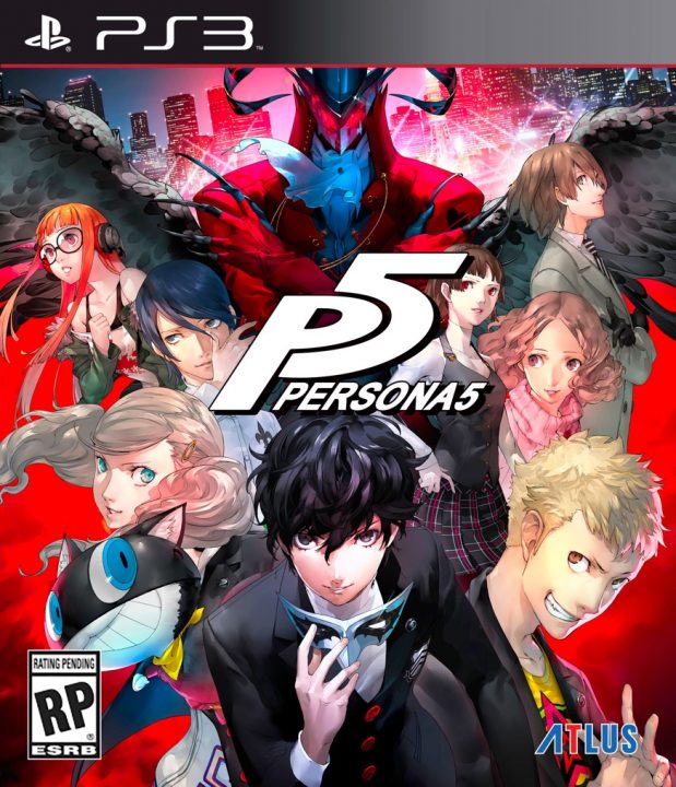 Persona 5 Cover Art PS3
