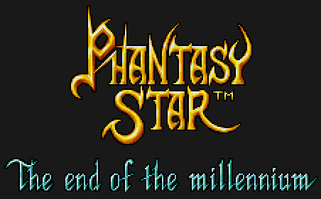 Phantasy Star IV The End of the Millennium Logo