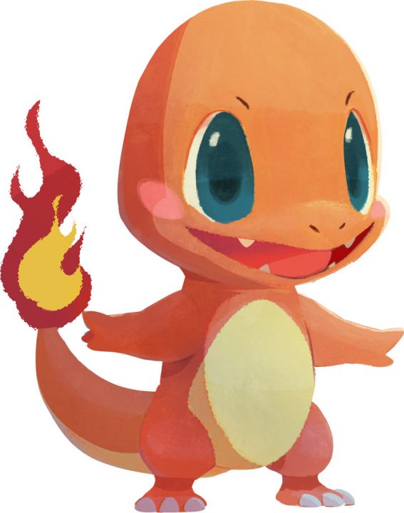 Pokemon Cafe Mix Artwork 03 Charmander Guest