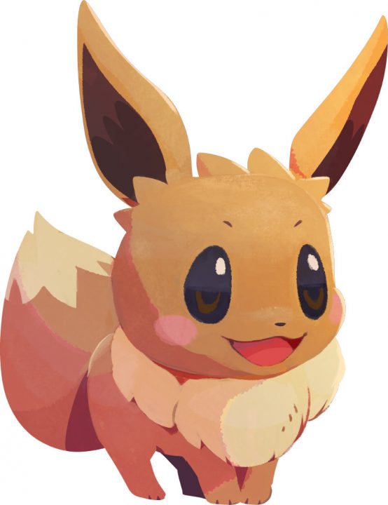 Pokemon Cafe Mix Artwork 05 Eevee Guest