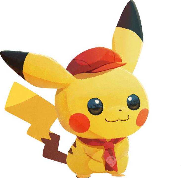 Pokemon Cafe Mix Artwork 12 Pikachu Staff