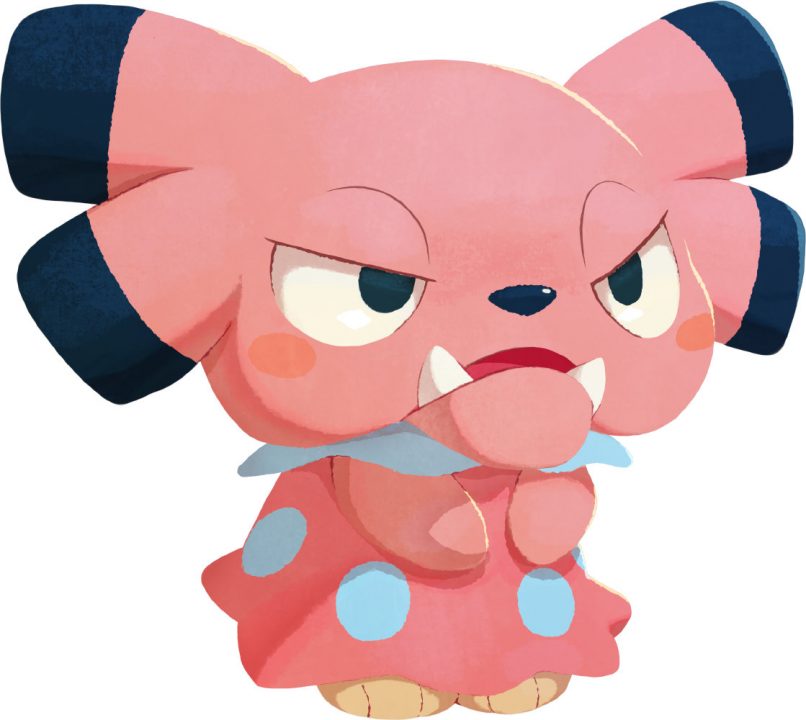 Pokemon Cafe Mix Artwork 13 Snubbull Guest