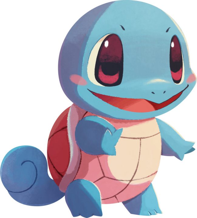 Pokemon Cafe Mix Artwork 15 Squirtle Guest