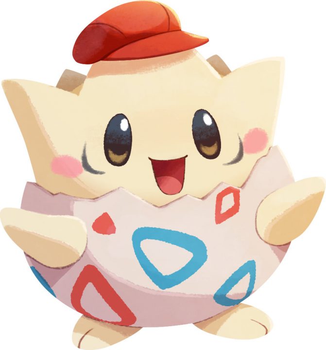 Pokemon Cafe Mix Artwork 18 Togepi Staff