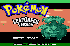 Pokémon FireRed/LeafGreen screenshots, images and pictures - Giant
