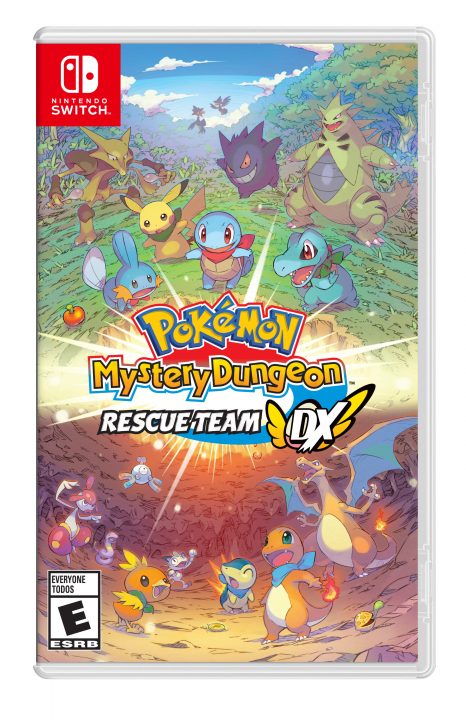 Pokemon Mystery Dungeon Rescue Team DX Cover Art US