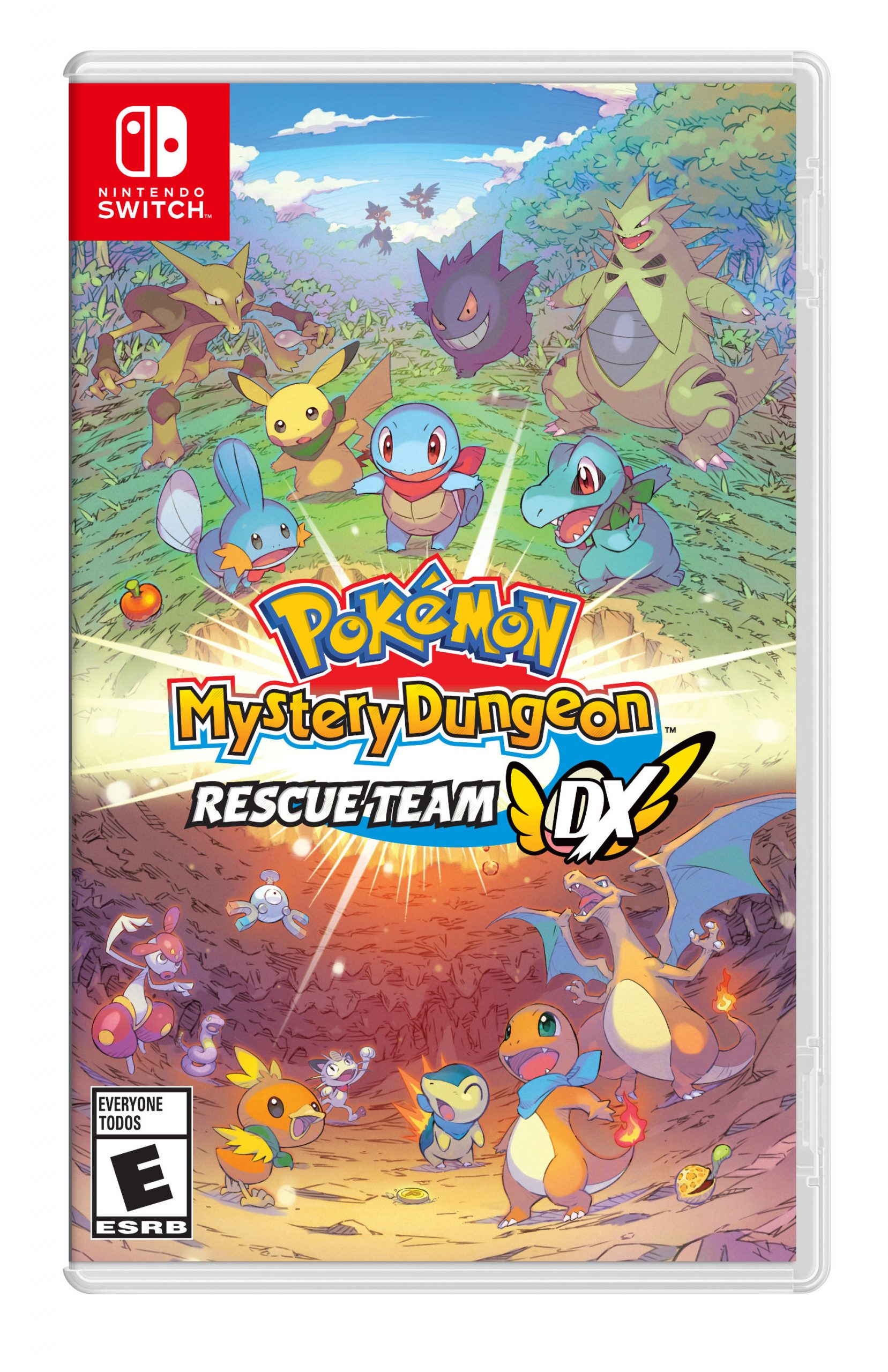 Pokemon Mystery Dungeon Rescue Team DX Cover Art US scaled