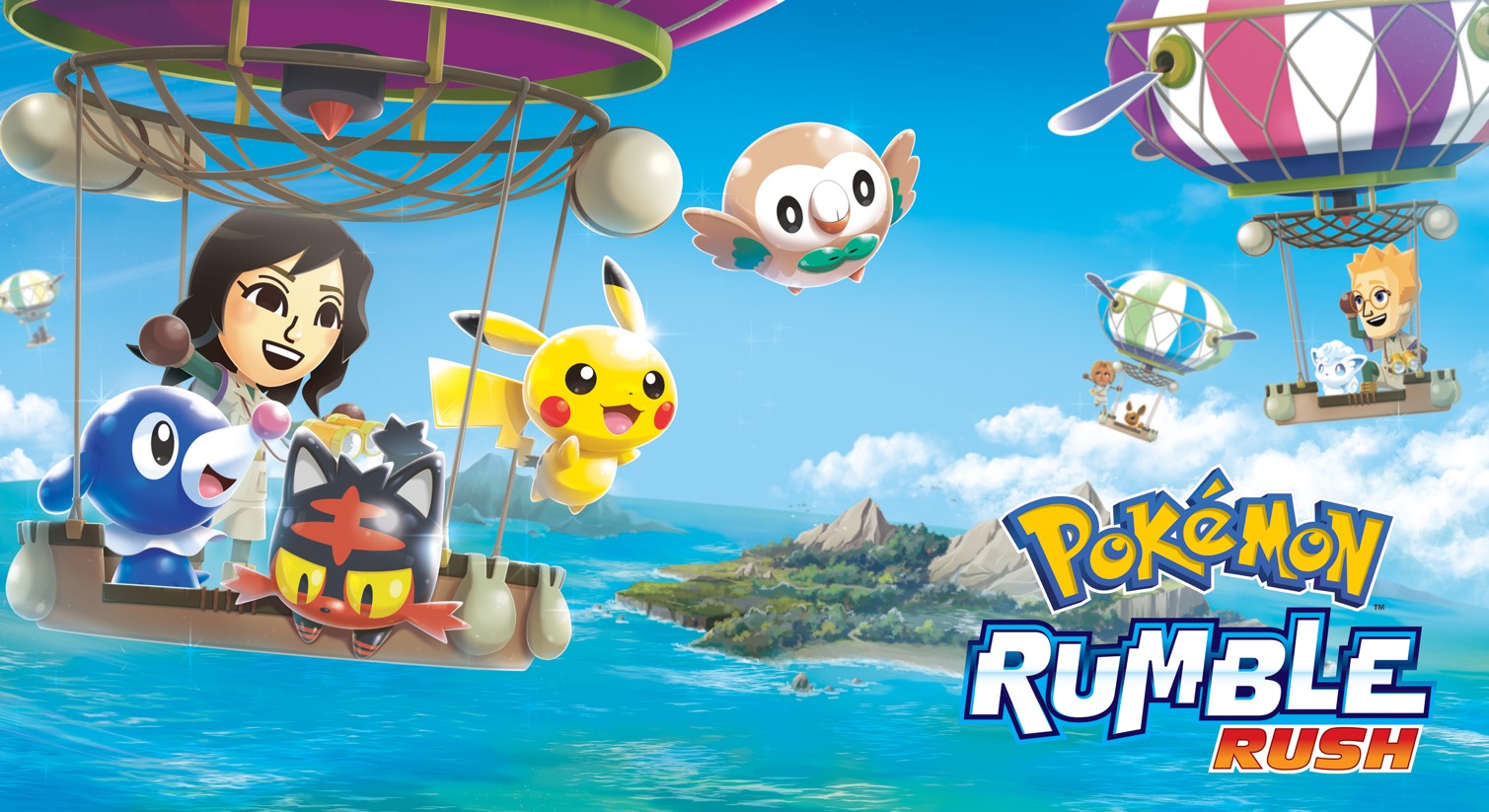 Pokemon Rumble Rush Artwork 001