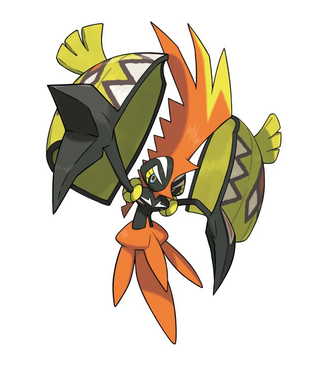 Pokemon Sun Moon Artwork 025
