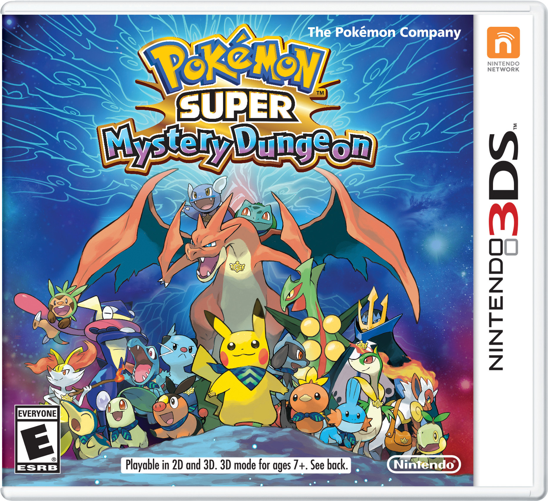 Pokémon Mystery Dungeon Cover Art