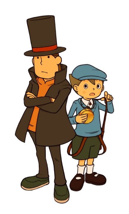 Professor Layton and the Unwound Future Artwork 002