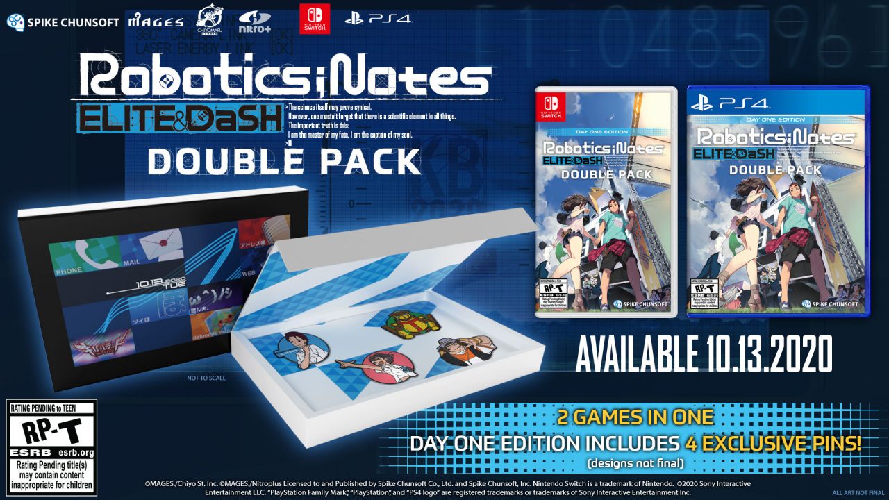 Robotics Notes DaSH and ELITE Cover Art Day One Edition