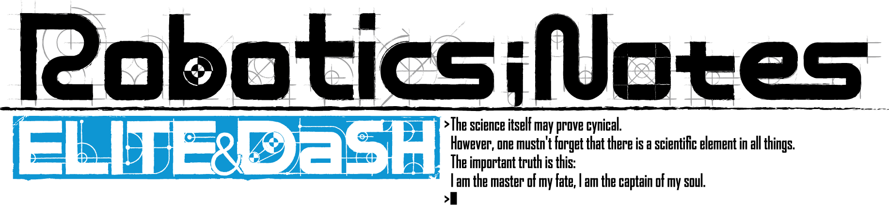 Robotics Notes DaSH and ELITE logo