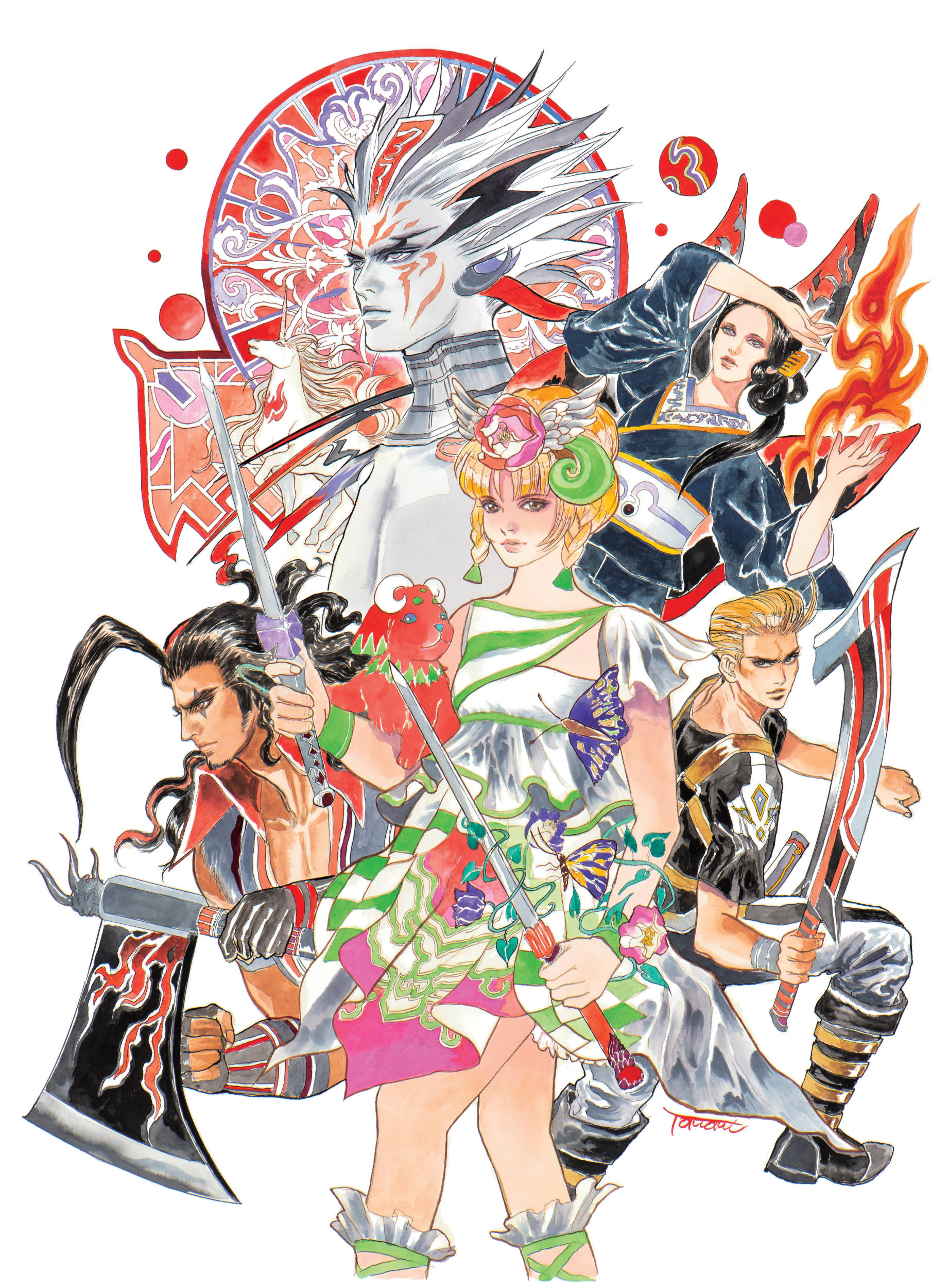 SaGa Scarlet Grace Ambitions Artwork 030