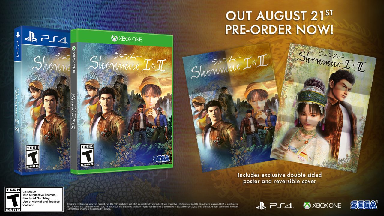 Shenmue I II Cover Art 005