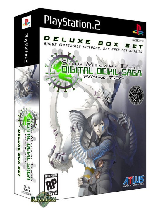 Shin Megami Tensei Digital Devil Saga Cover Art US Deluxe 1