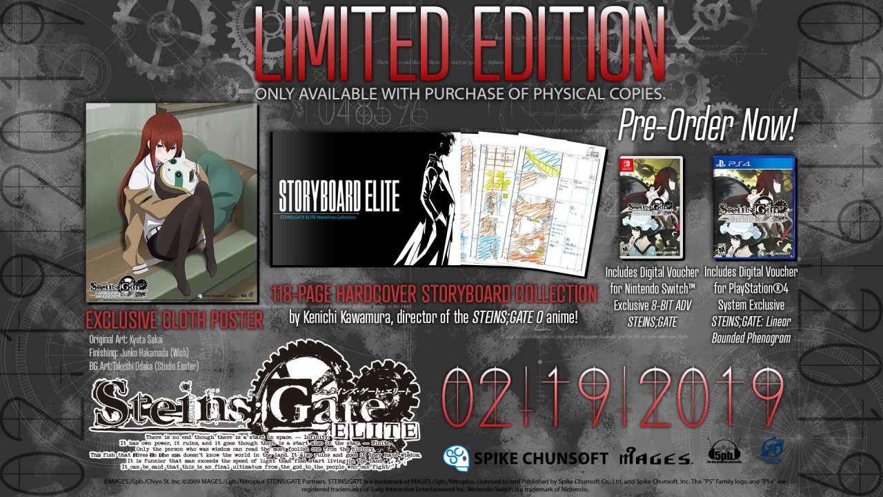 Steins Gate Elite Cover Art 006