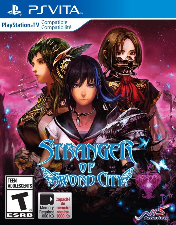 Stranger of Sword City Cover Art US PS Vita