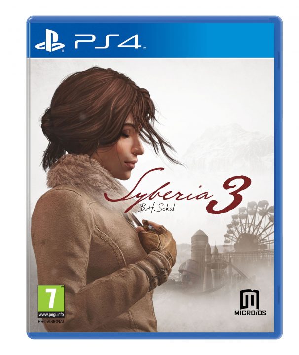Syberia 3 Cover Art PS4
