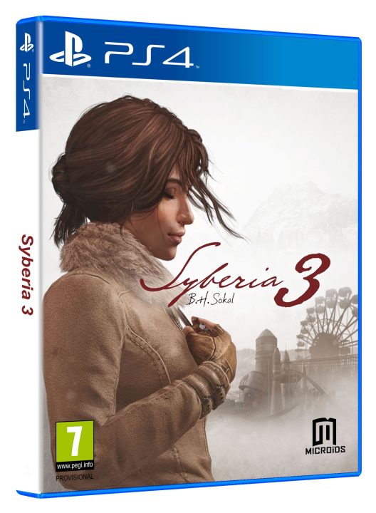 Syberia 3 Cover Art PS4 Angle