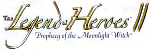 The Legend of Heroes II Prophecy of the Moonlight Witch logo