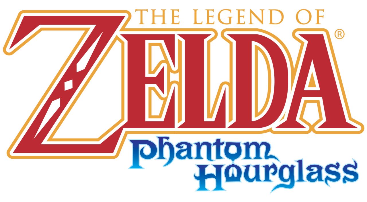 The Legend of Zelda Phantom Hourglass Logo Early