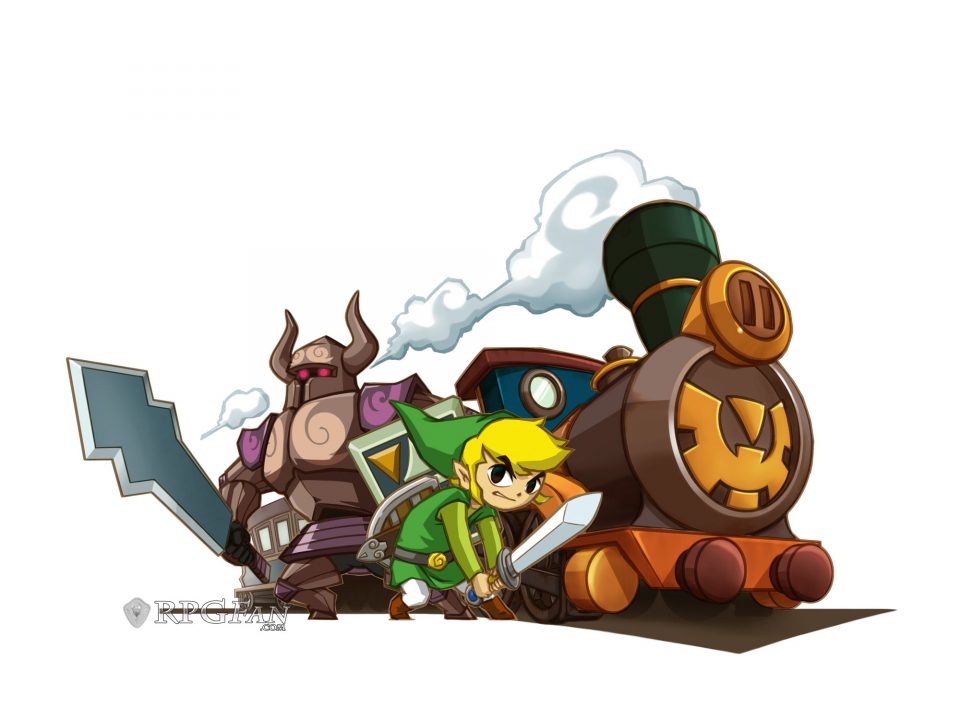 The Legend of Zelda Spirit Tracks Artwork 001