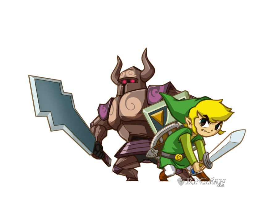 The Legend of Zelda Spirit Tracks Artwork 002