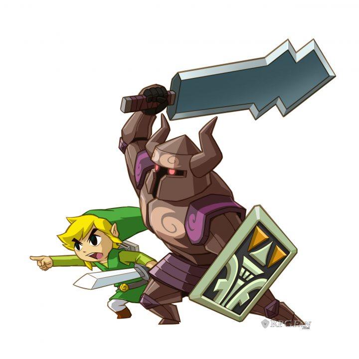 The Legend of Zelda Spirit Tracks Artwork 016