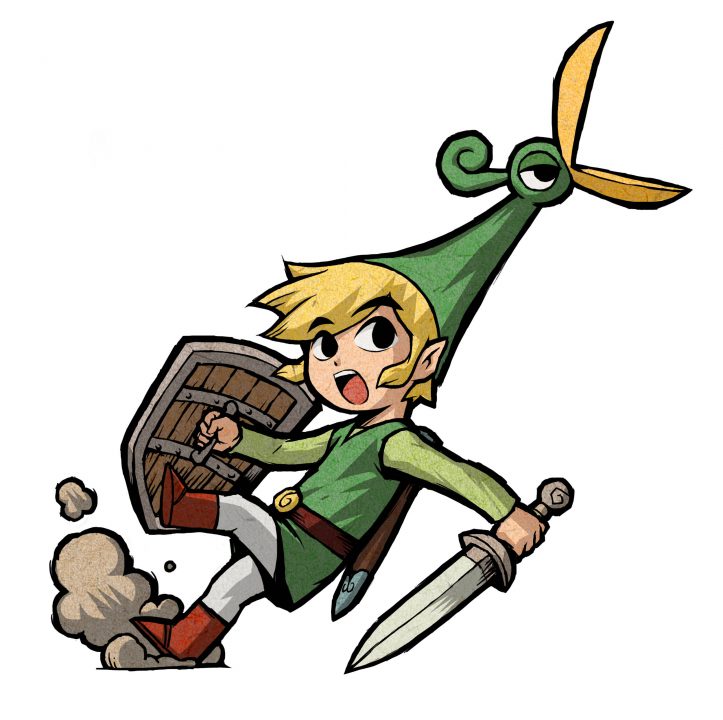 The Legend of Zelda The Minish Cap Artwork 002