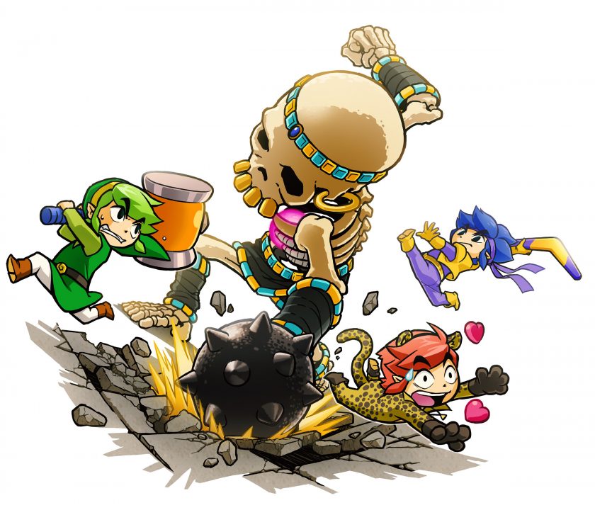 The Legend of Zelda Tri Force Heroes Artwork 004