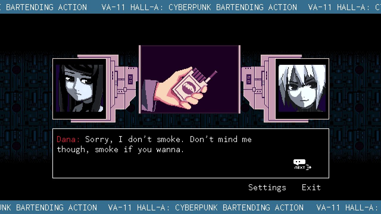 VA 11 HALL A Cyberpunk Bartender Action Screenshot 019